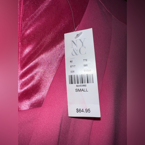 NY&Co. Hot Pink Dress-NWT - Picture 2 of 4